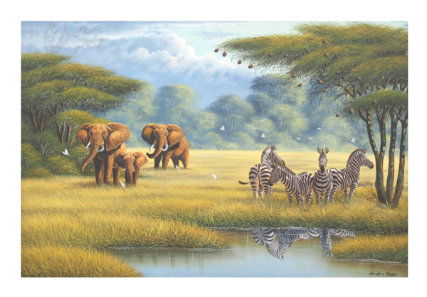“Eléphants - Zèbres”