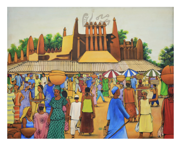 “Le marché rose de Bamako”