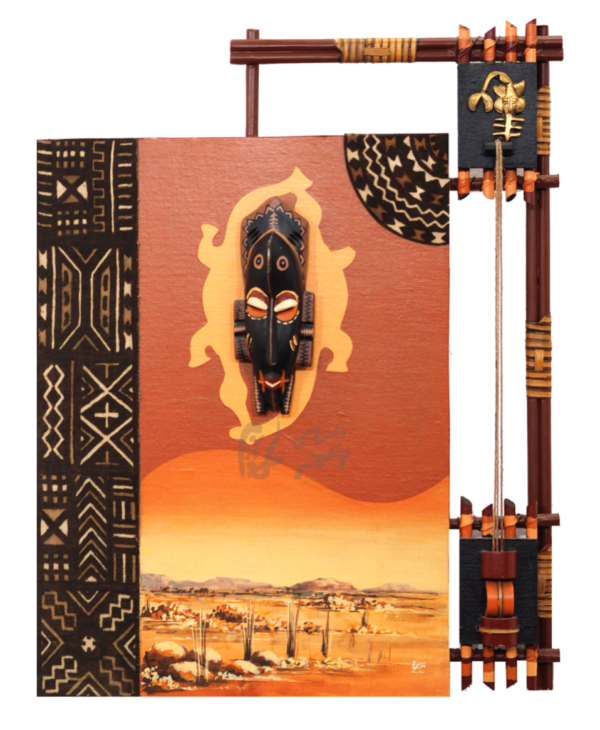 “Demi-Lune - Paysage africain 1”