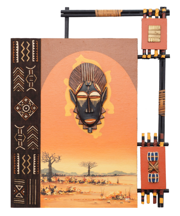 “Demi-Lune - Paysage africain 5”