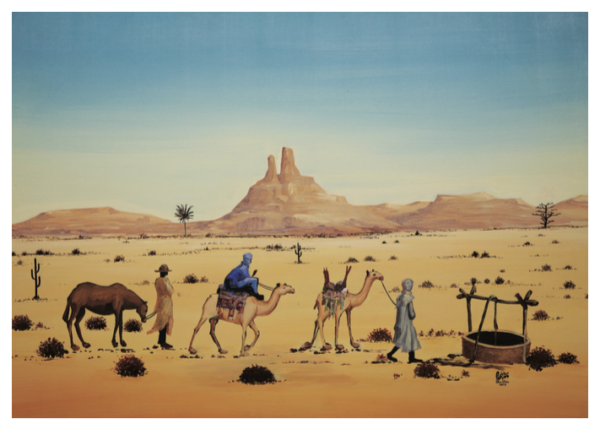 “Paysage du désert 1”