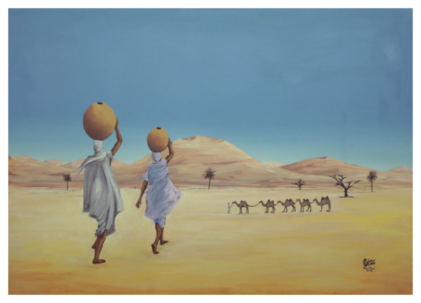 “Paysage du désert 4"