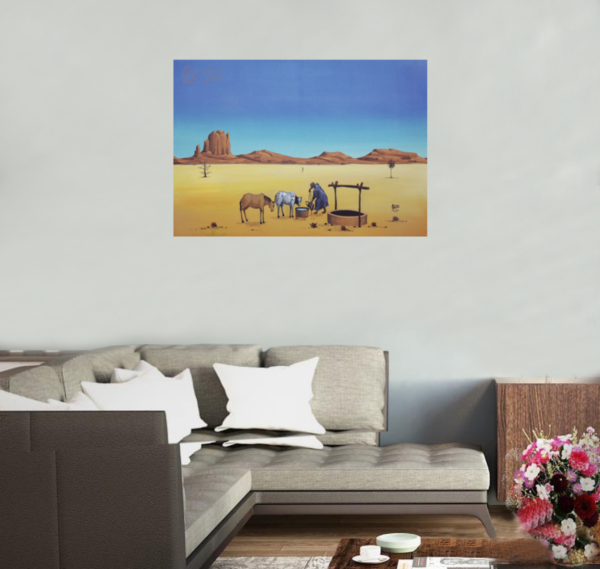 “Paysage du désert 5" – Image 2