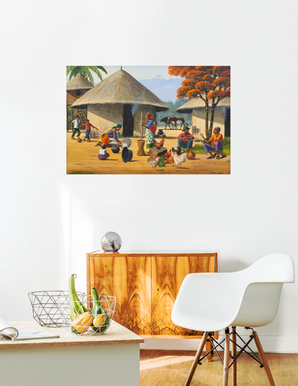 "Soir au village" – Image 2