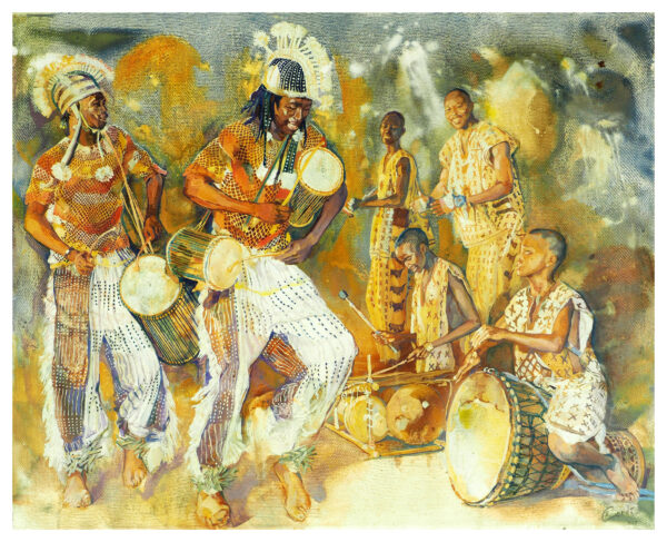 "Joueurs de Djembé"