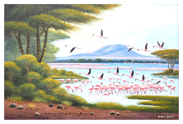 "Les flamants roses"