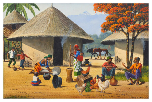 "Soir au village"